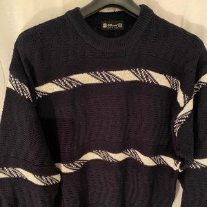 Men’s St Bernard Navy will White Stipes details 42